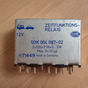 RELAIS DE CENTRALE CLIGNOTANTE MERCEDES W201 - (190) / W124 REF: 5DK 004 087 02 / 5DK00408702