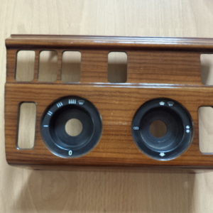 CONSOLE CENTRALE EN BOIS ( ZEBRANO ) D’ORIGINE MERCEDES W124