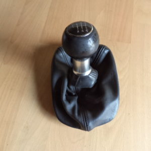 POMMEAU DE VITESSE AVEC SOUFFLET EN CUIR D'ORIGINE AUDI A6 REF: 4B0863279