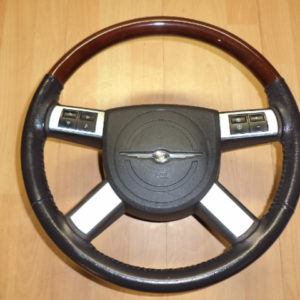 VOLANT BOIS ET CUIR D'ORIGINE CHRYSLER 300 C