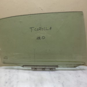 GLACE – VITRE DE PORTE ARRIÈRE DROITE D’ORIGINE TOYOTA COROLLA