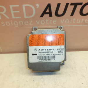 CALCULATEUR AIRBAG D'ORIGINE MERECEDS CLASSE E W211 REF: A2118205785 / 211 820 57 85