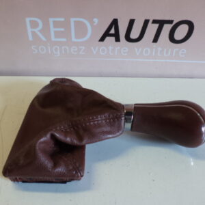 POMMEAU DE LEVIER DE VITESSE AUTOMATIQUE EN CUIR D’ORIGINE MERCEDES CLASSE CLS W219 REF: A2192670110 / 219 267 01 10