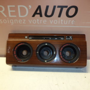 CONSOLE CENTRALE BOIS D’ORIGINE MERCEDES 190 W201 REF: 2016832536 / 201 683 25 36