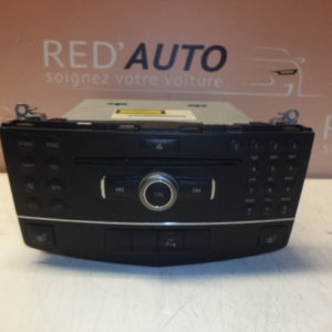 AUTORADIO ( LECTEUR CD - GPS - BLUETOOTH ) + L'ORDINATEUR DE BORD D'ORIGINE MERCEDES CLASSE C W204 / GLK REF: A2048705696 / 204 870 56 96 / A2046801231 /