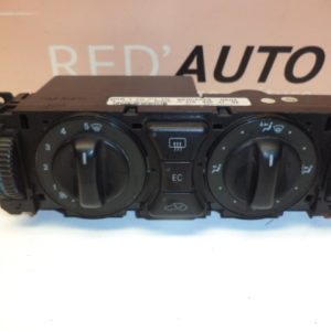 COMMANDE DE CHAUFFAGE ET CLIM D’ORIGINE MERCEDES CLASSE E W210 REF: 2108303185 remplacer par 2108302885 - 2108302085 - 2108302785
