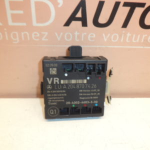 MODULE / BOITIER DE PORTE AVANT DROITE D’ORIGINE MERCEDES CLASSE C W204 REF: A2048707426 / 204 870 74 26