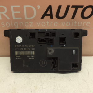 MODULE / BOITIER DE PORTE AVANT GAUCHE D’ORIGINE MERCEDES E W211 REF: 2118706926 / 211 870 69 26