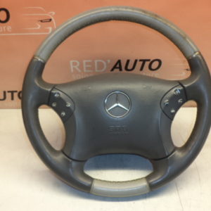 VOLANT EN CUIR D’ORIGINE MERCEDES CLASSE C W203 REF: 2034600903 / 203 460 09 03
