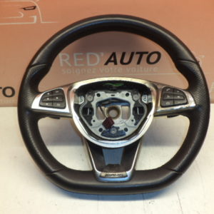 VOLANT EN CUIR D’ORIGINE MERCEDES CLASSE W176 / W117 / R172 / W205 REF: A0004604103 / 000 460 41 03