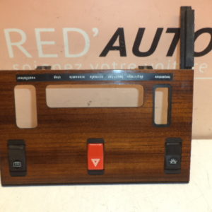 CONSOLE CENTRALE EN BOIS D’ORIGINE MERCEDES CLASSE S W126 REF: 1266830925 / 126 683 09 25