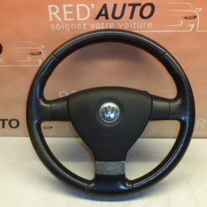 VOLANT CUIR AVEC AIRBAG D’ORIGINE VW EOS REF: 1Q0419091 / 1Q0 419 091