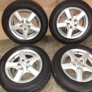 JANTES ALU (ENZO) POUR MERCEDES CLASSE C W203 REF: 6 1/2 J X 15H2 - ET 38 (PNEU HS)