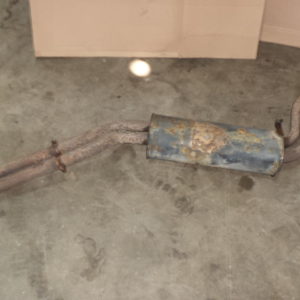 SILENCIEUX ARRIERE POUR MERCEDES CLASSE S 280 SE W126 REF: 1264911201 / 126 491 12 01