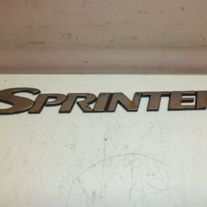 Plaque Écrit Lettre Autocollant Mercedes sprinter