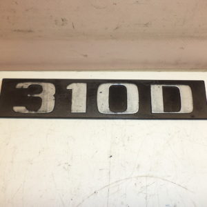 Plaque Écrit Emblème De Calandre Ou (Arrière) Pour Mercedes 310D