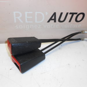 BOUCLE ATTACHE CEINTURE DE SÉCURITÉ ARRIÈRE D’ORIGINE MERCEDES CLASSE S W126 REF: 1268605769 / 126 860 57 69