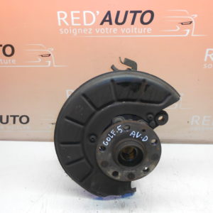 FUSEE MOYEU DE ROUE AVANT DROIT D’ORIGINE VW GOLF 5