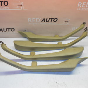4 X POIGNEES DE PANNEAUX PORTES INTERIEURES D’ORIGINE MERCEDES CLASSE S W126 280SE