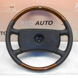 VOLANT DE COLLECTION EN BOIS ET CUIR (NEUF) POUR MERCEDES CLASSE S W126