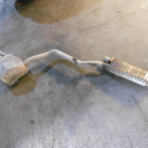 Silencieux / pot d’échappement arrière d'origine Mercedes Classe C180 W204 réf: A2044910801 / 204 491 08 01